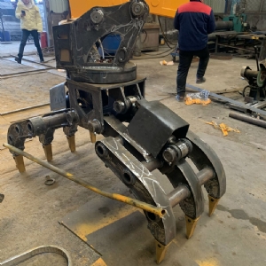 挖機旋轉抓鋼機